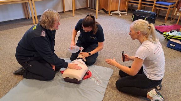 1.Hilfe Kurs am Kind