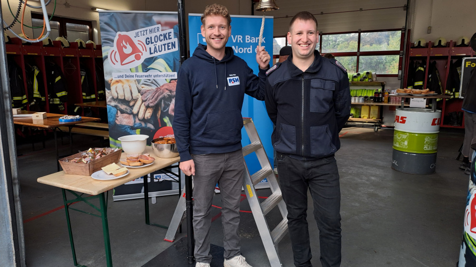 FFW Bollingstedt hat erfolgreich an der Aktion „Das große R.S.H Feuerwehr-Läuten teilgenommen“
